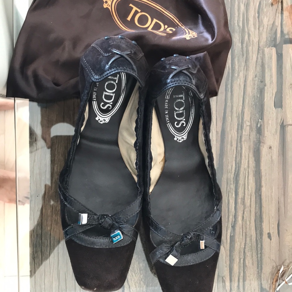 Tod’s driving flats, dark brown